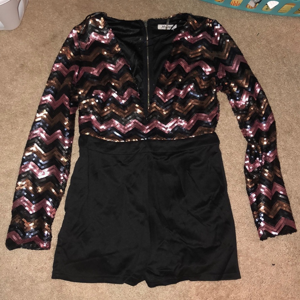 Sequin romper